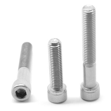 5/16 inch-18 x 1 3/4 inch Coarse Thread Socket Head Cap Screw Stainless Steel 18-8 Pk 100 W660076