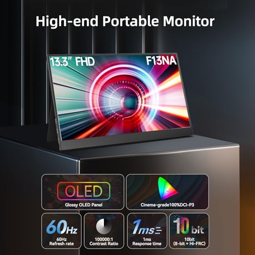 13.3-inch OLED Portable Gaming Monitor P558
