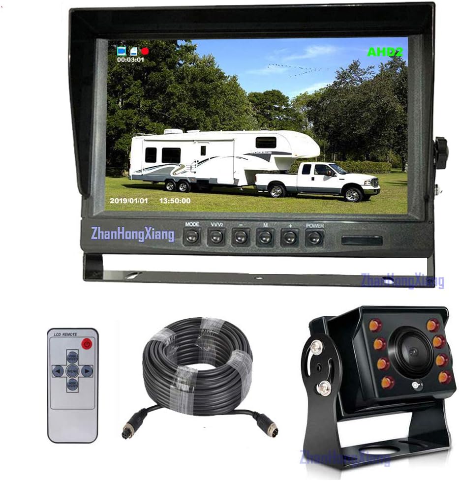 IP69 Waterproof HD 1080P Rear View Camera and 9 IPS Monitor System B15567