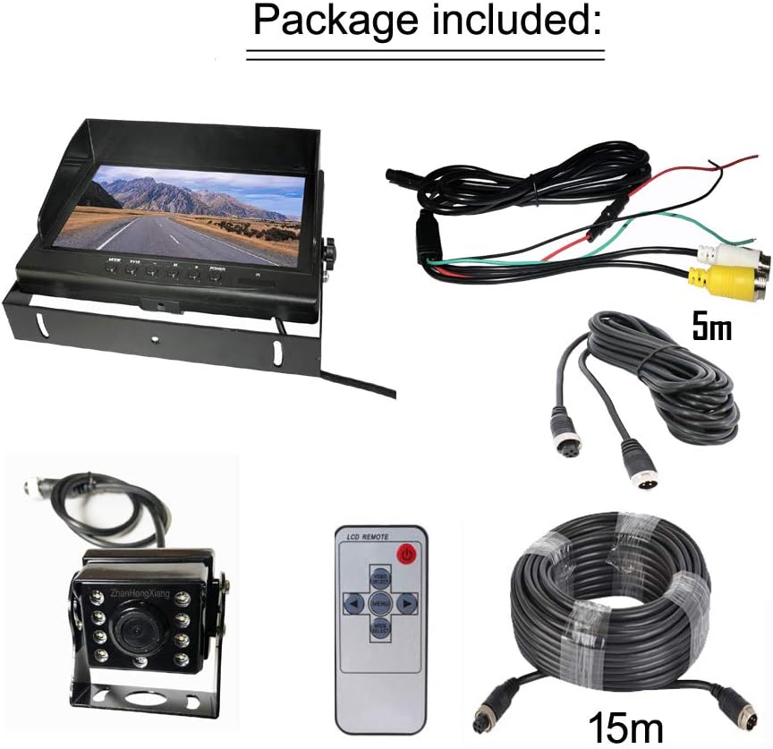 IP69 Waterproof HD 1080P Rear View Camera and 9 IPS Monitor System B15567