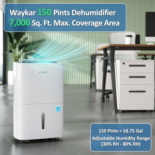 120 Pints Energy Star Home Dehumidifier with Drain Hose Q61127