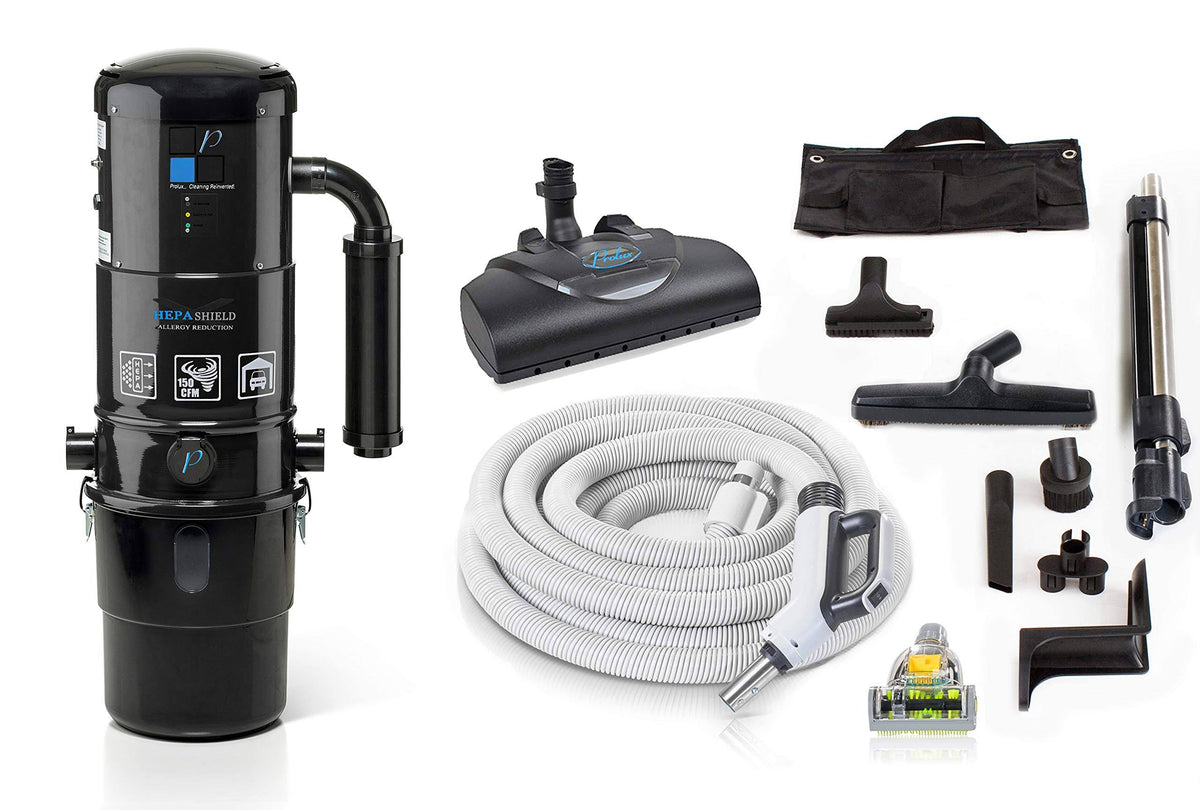 Central Vacuum System with Power Hose Kit N734