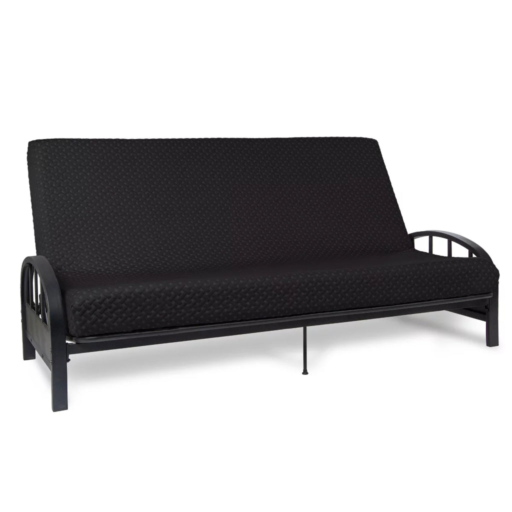 Memory Foam Futon Sofa Bed Mattress Full Size Midnight Black P76744