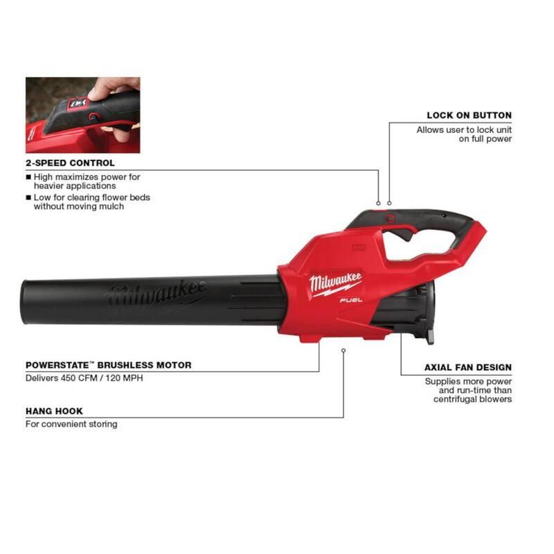 18V Lithium-Ion Brushless Cordless Combo Kit with 5.0 Ah Batteries 7-Tool & Cordless Blower R457