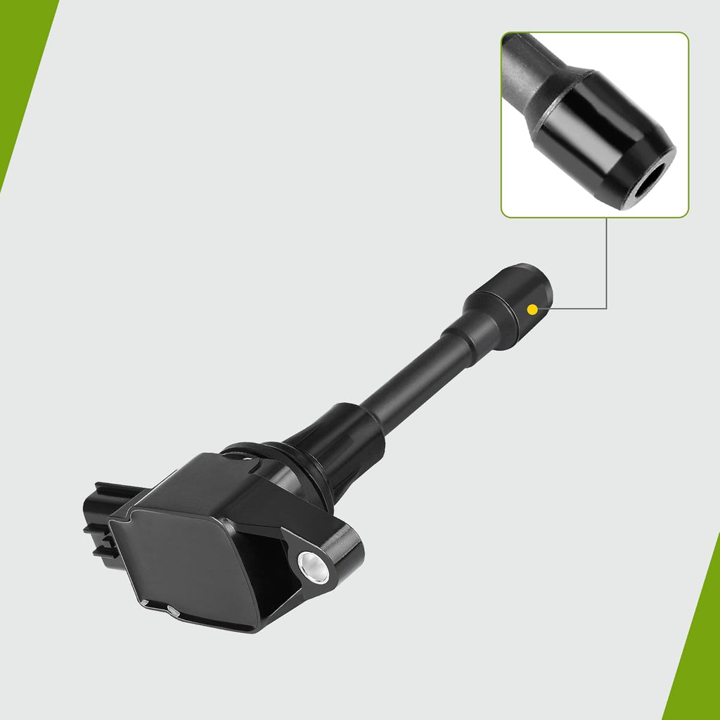 Ignition Coils 4-Pack Compatible with 2007-2018 Versa Sentra Rogue Urvan Pathfinder NV200 NV350 - 2014-2015 Infiniti QX60 - L4 1.6L 1.8L 2.0L 2.5L Pack of 2 A74822