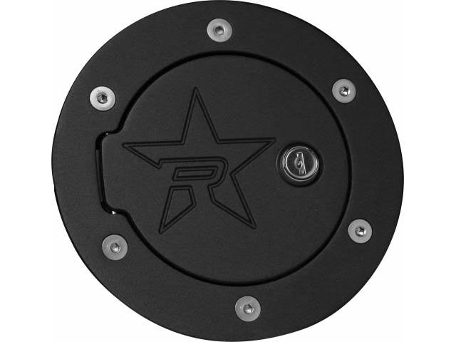 Black Locking Fuel Door K19189