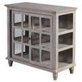 2 Door Accent Cabinet Driftwood Gray M93924
