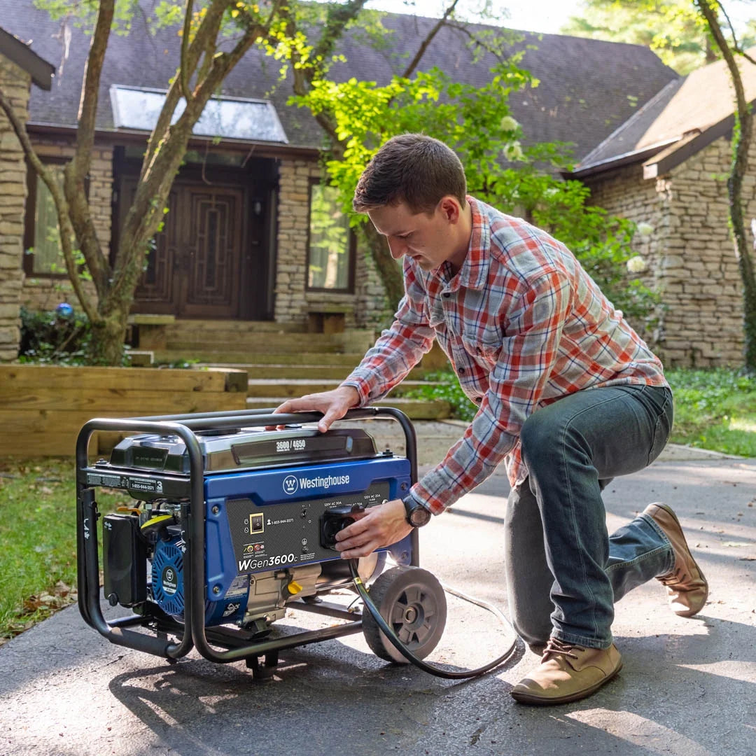 Gas Powered Portable Generator with CO Sensor V130073
