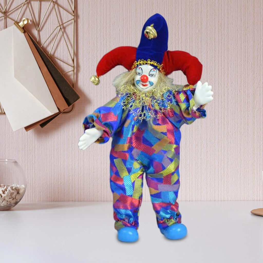 Porcelain Clown Doll X8842