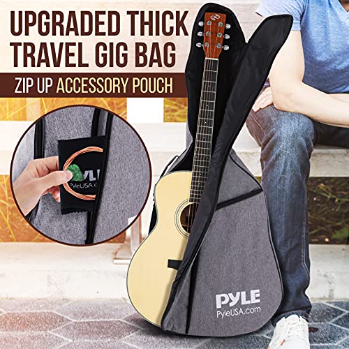 4/4 Full Size Acoustic-Electric Guitar Kit with 4-Band EQ, Spruce Mahogany E26856
