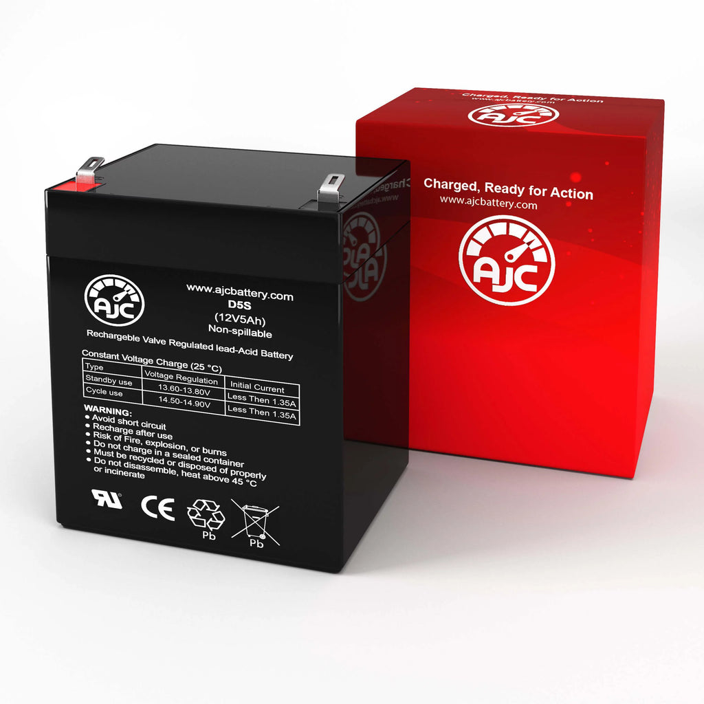 12V 5Ah Sealed Lead Acid Battery H86399