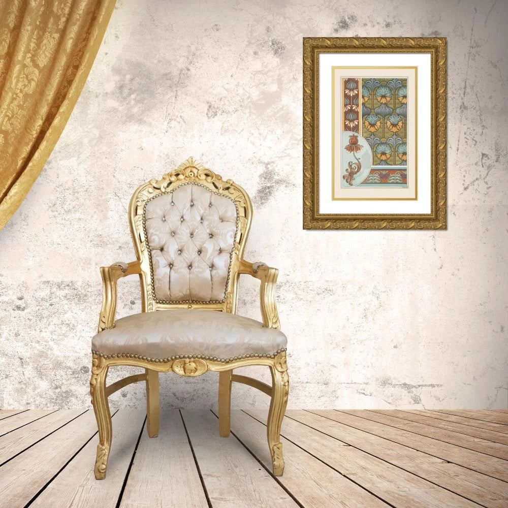 Gold Ornate Framed and Double Matted Museum Art Print 18x24 X637442