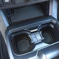 Red Trim Non-Slip Cup Holder Console Door Pocket Inserts Mats G96872