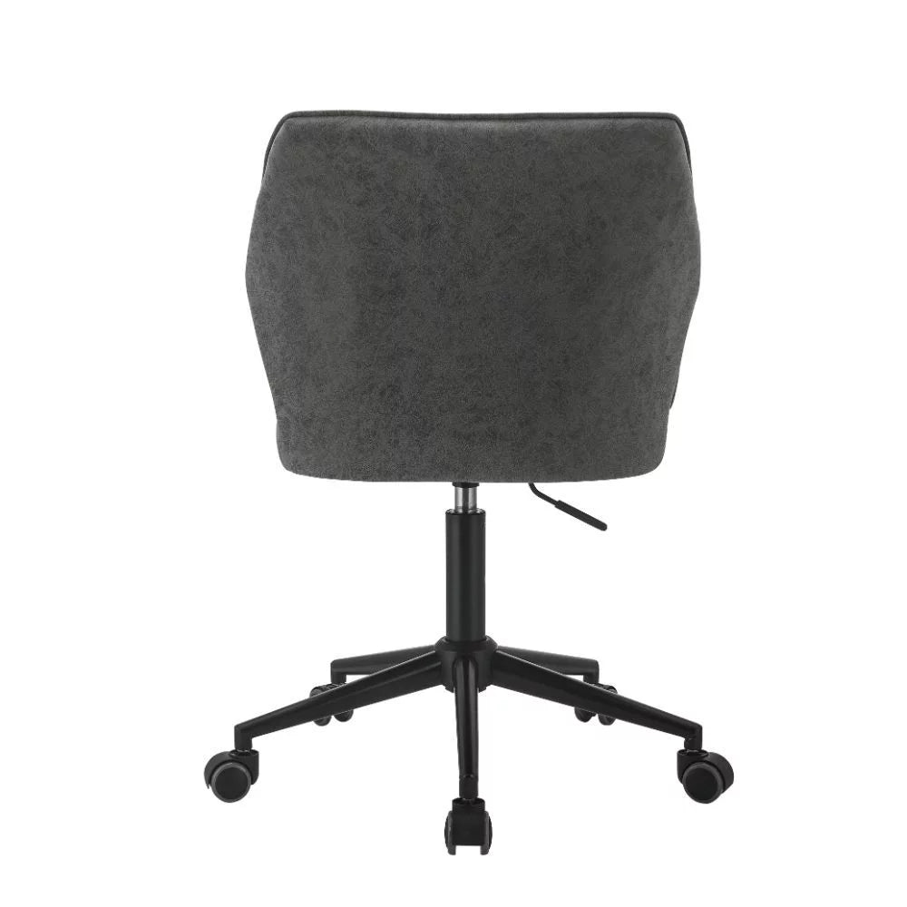 Vintage Gray PU Office Chair J18117