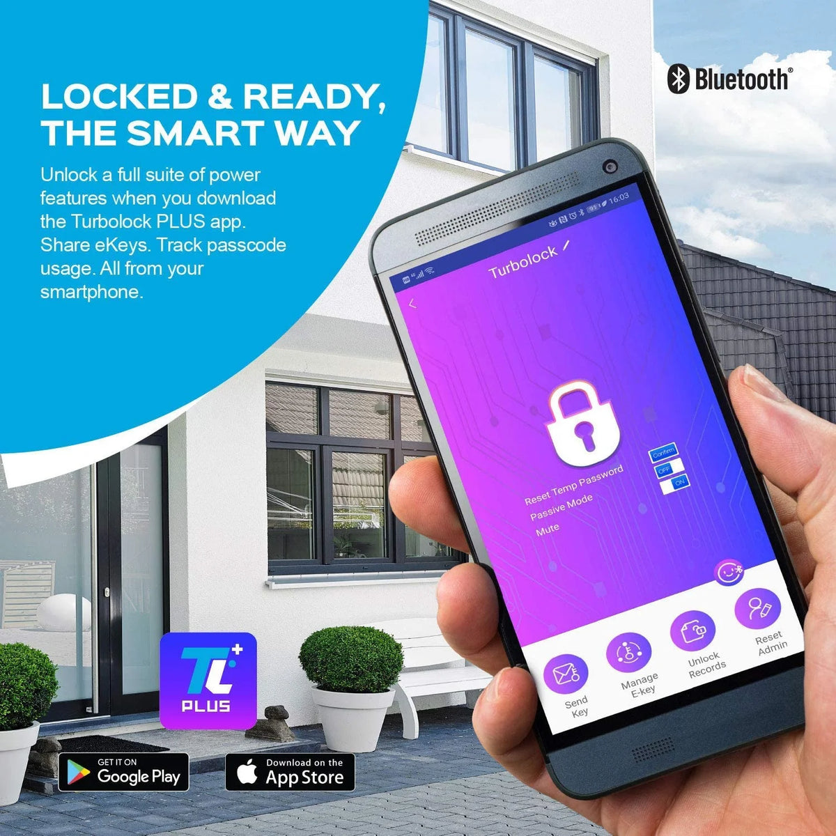 Smart Lock with Keypad Digital Deadbolt I8144