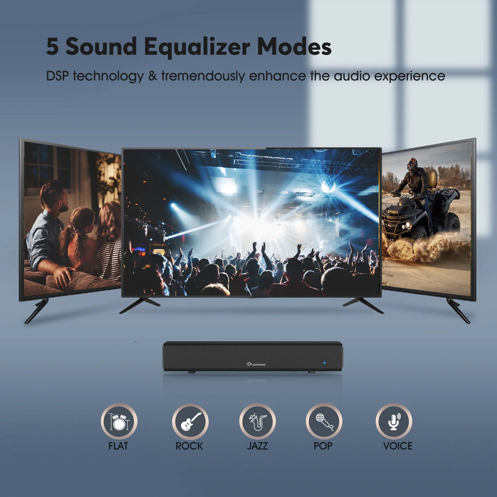 16-Inch 50W Soundbar with Bluetooth 5.0 and Subwoofer C7499
