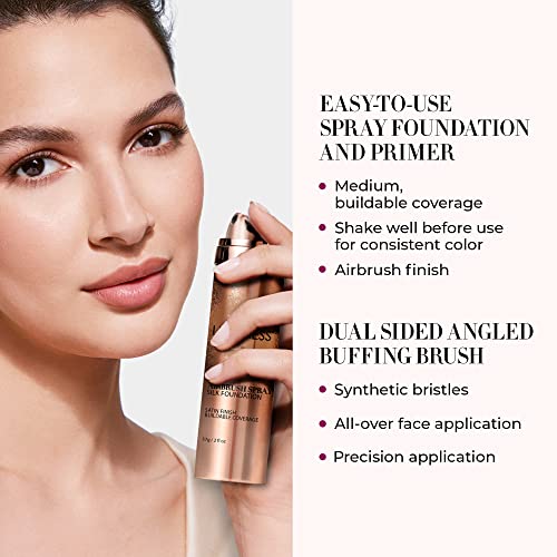 Medium Dark Foundation Starter Kit with Brush G1272