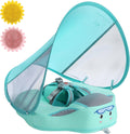 Baby Pool Float with Canopy UPF 50+, Non Inflatable K991091