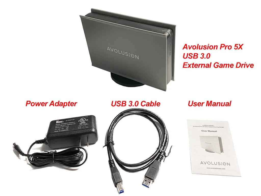 2TB USB 3.0 External Gaming Hard Drive (Grey) N719