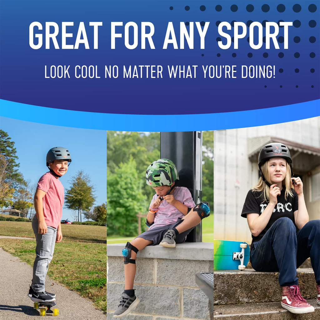 Multi Sport Skateboard and Bike Helmet, Teal, L/XL X55476