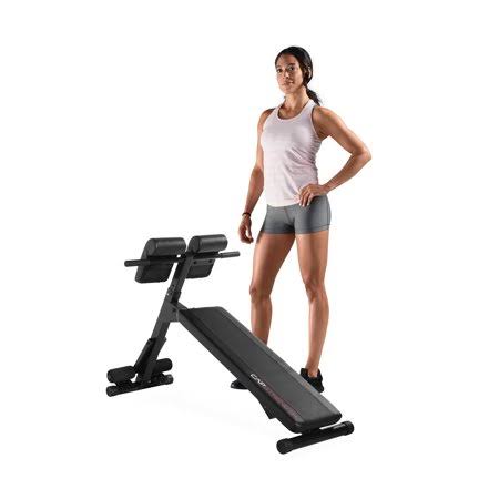 Black Hyperextension AB Bench H38662