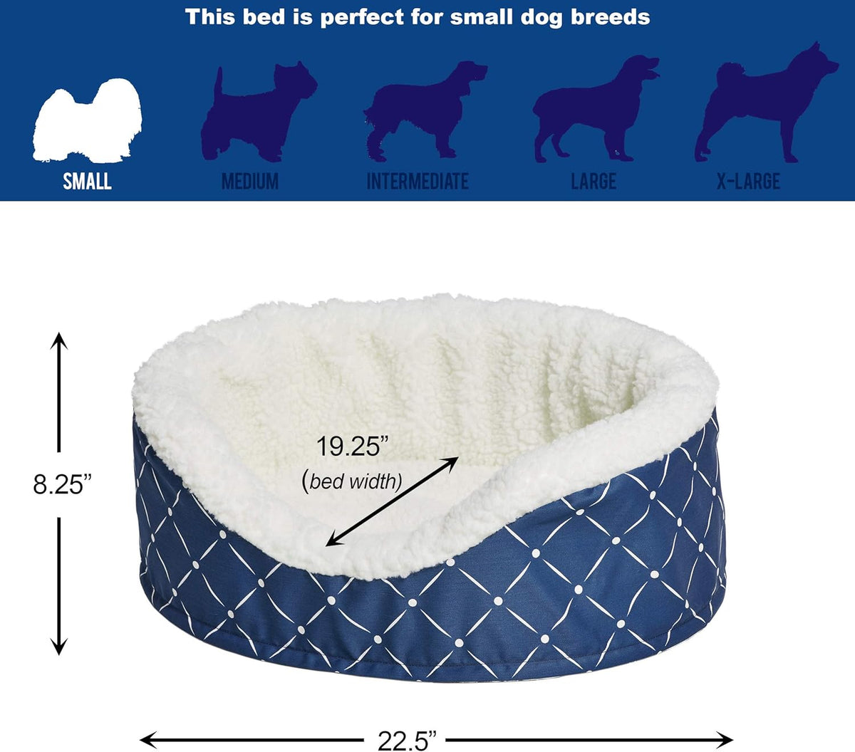 Small Orthopedic Pet Bed C979