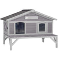 Wooden Cat House B219