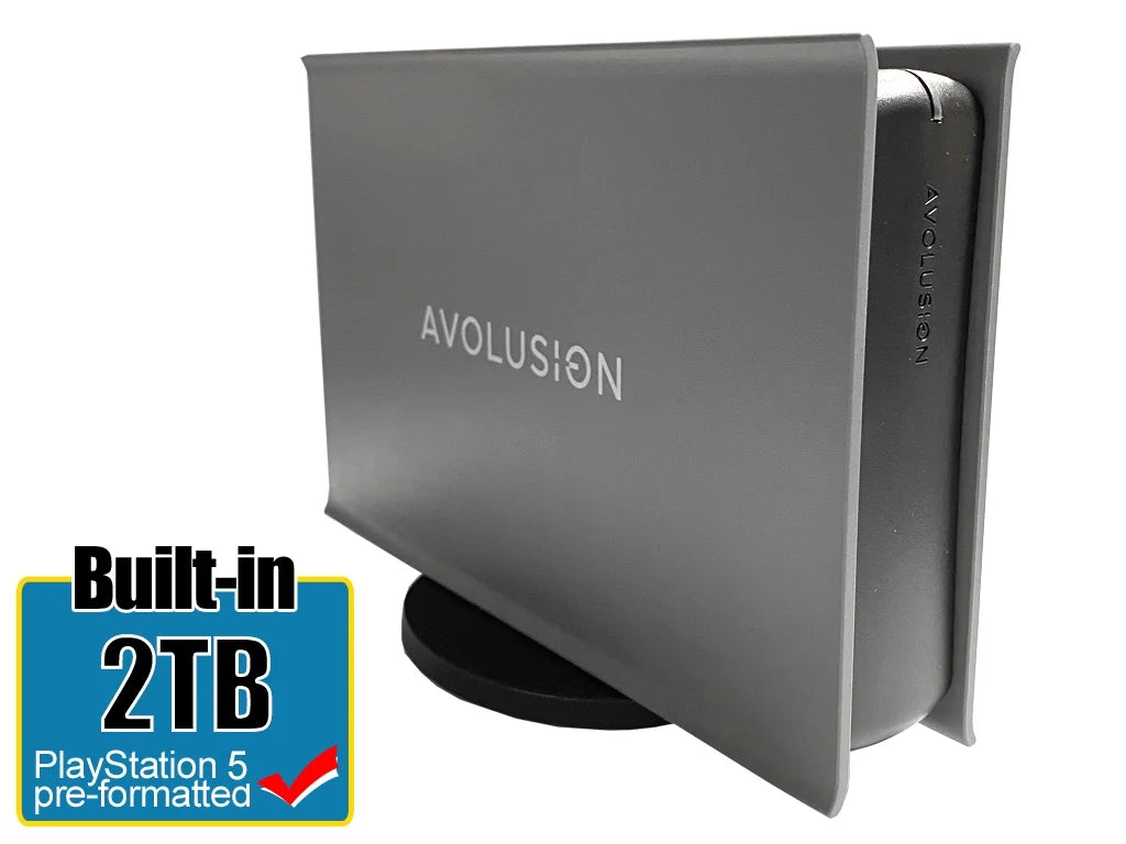 2TB USB 3.0 External Gaming Hard Drive (Grey) N719