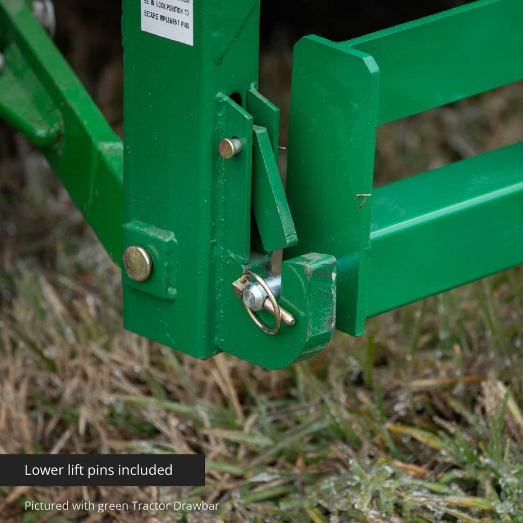 Tractor Drawbar with Suitcase Weight Brackets 2 Receiver CAT 1 3-Pt D7203