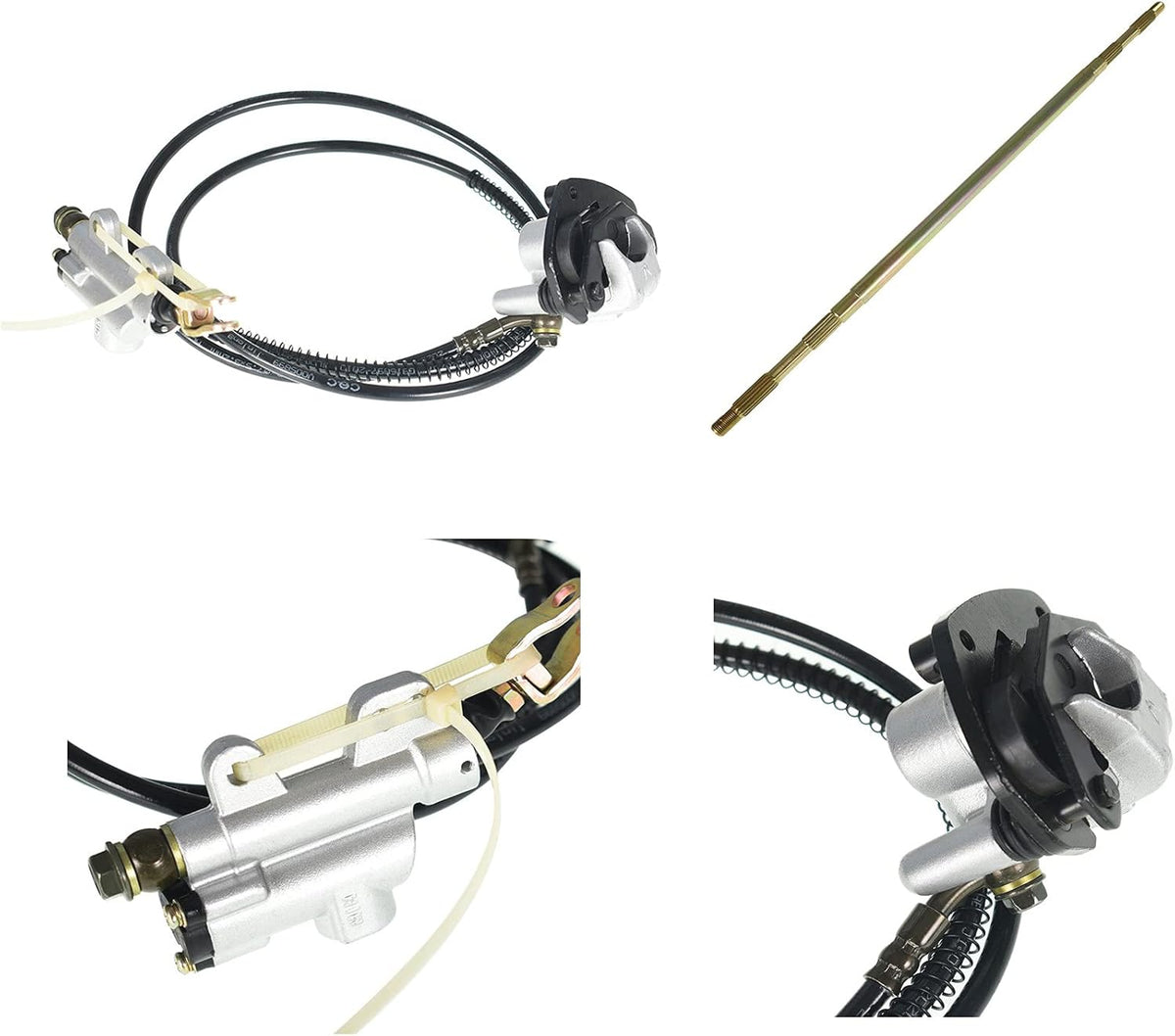 Rear Live Axle Kit Brake Assembly for Drift Trike Go Kart V363537