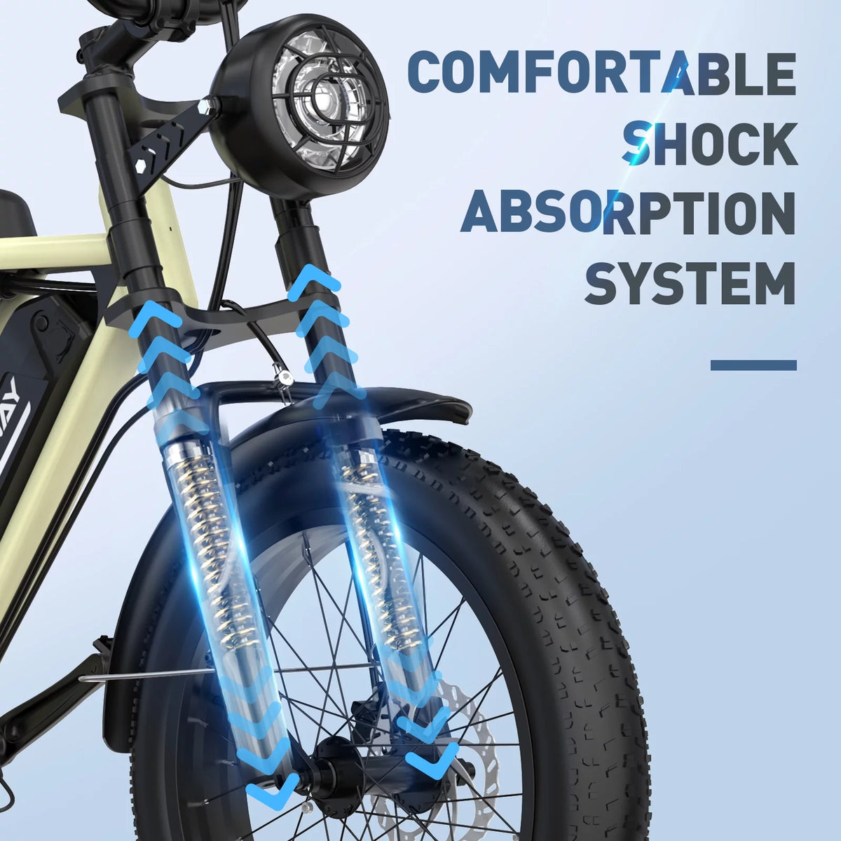750W Electric Bike 20X4.0 Fat Tire 48V 15Ah Battery Q8754
