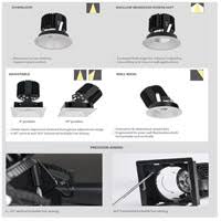 Black Shallow Regressed Trim LED Module D669