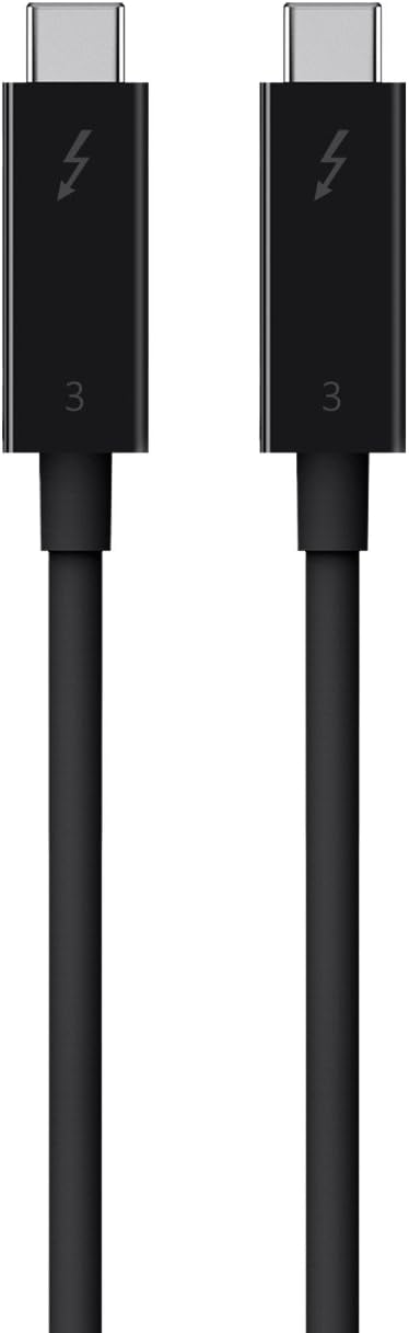 Thunderbolt 3 Cable, 100 Watts (6.5 Feet/ 2 Meters) X4179