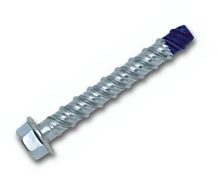 1/2 x 3 Zinc Plated Concrete Screw Anchor 50 Anchor B845