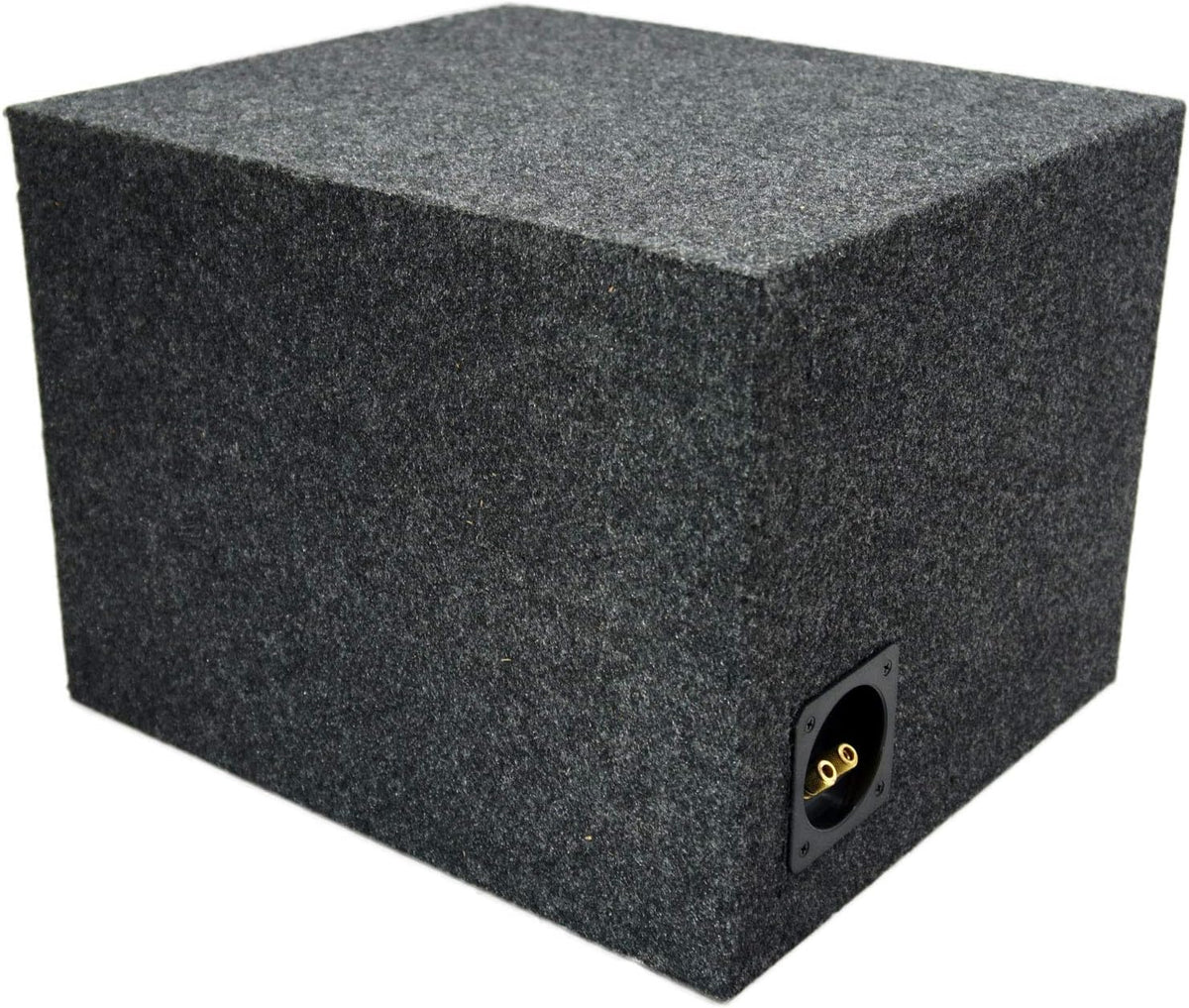 Single 10 Vented Subwoofer Stereo Sub Box Ported Enclosure 5/8 MDF N421