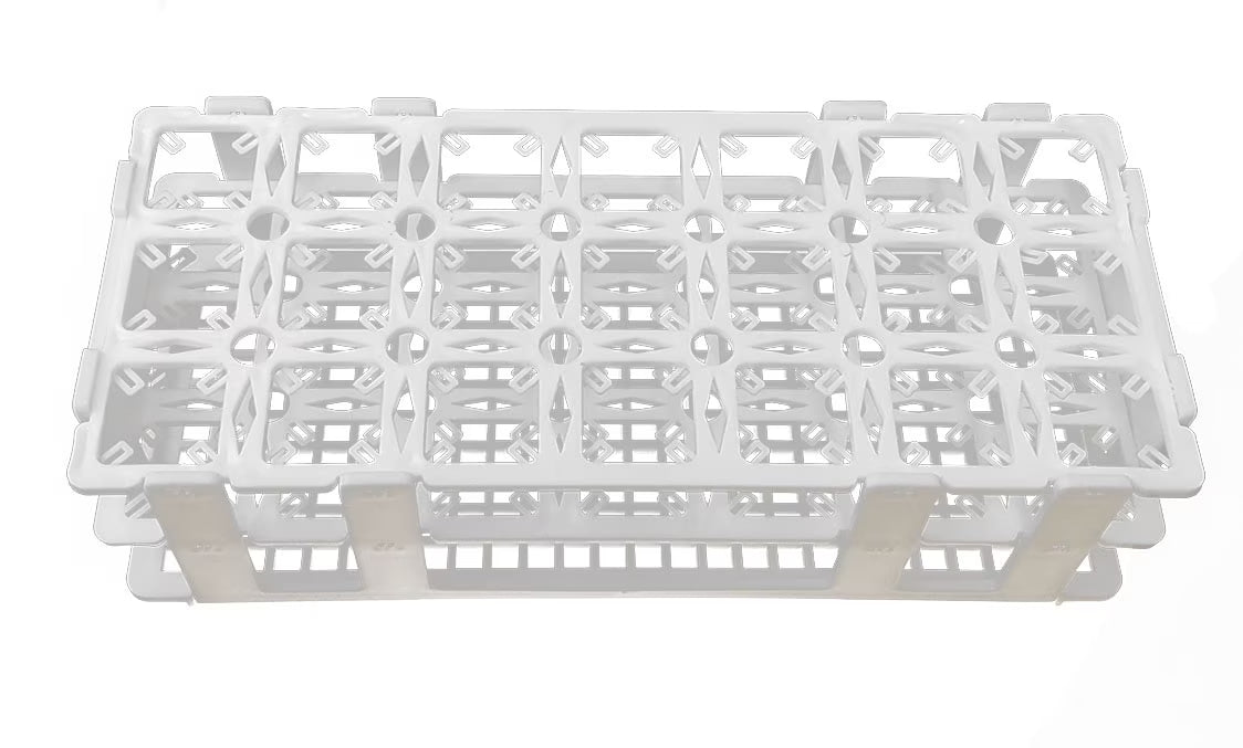 21-Hole Test Tube Rack for 20mm Tubes, Pack of 10 J89494