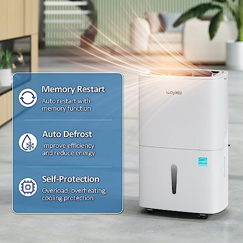 120 Pints Energy Star Home Dehumidifier with Drain Hose Q61127