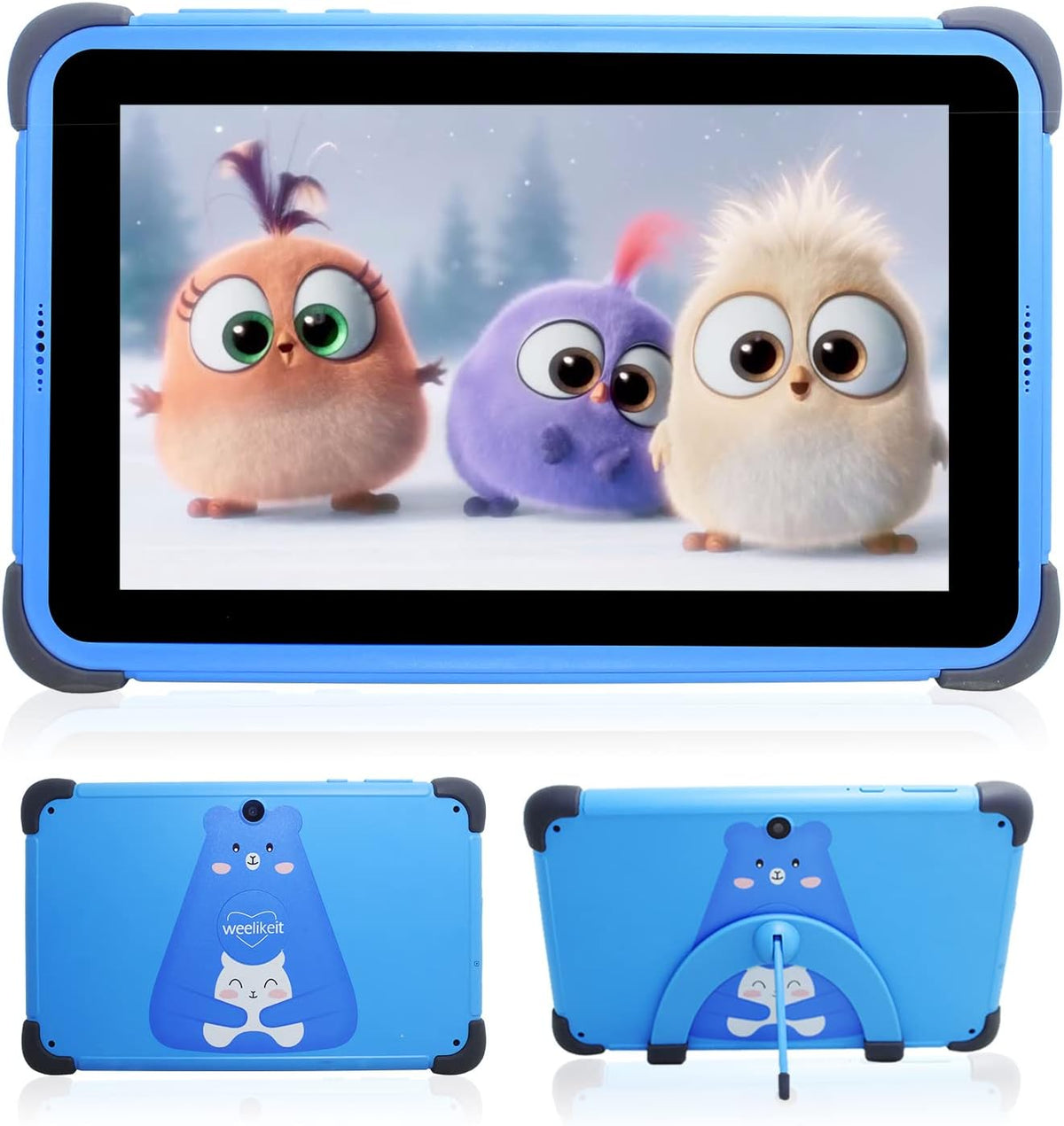 Pink Kids Tablet with WiFi, IPS HD Display, Dual Camera, Parental Control, Stylus N247716