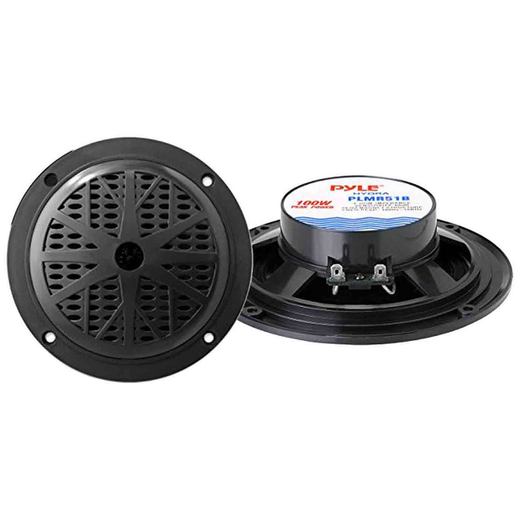 Receiver Stereo (Black) with 100W Speakers, Antenna, Amplifier and Speaker Wire Q756
