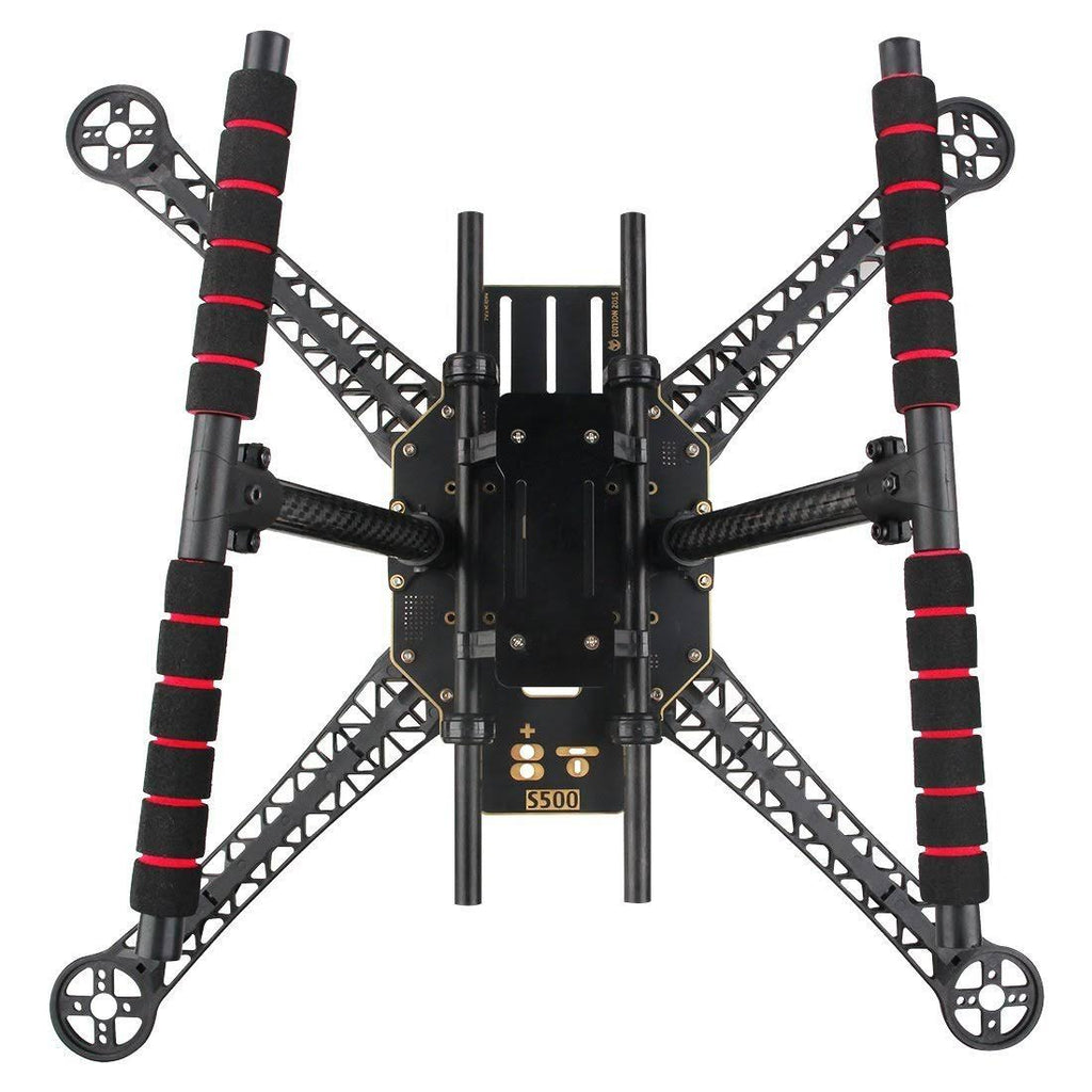 Quadcopter Fuselage Frame Kit PCB Version with Carbon Fiber Landing Gear Skid G66736