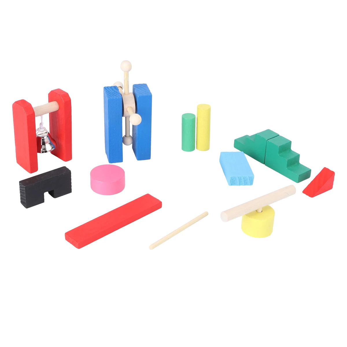 Wooden Domino Blocks Building Toy L138