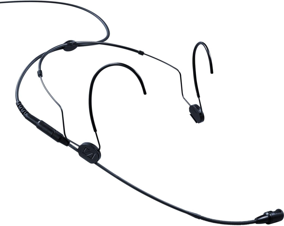 Black Head-Worn Cardioid Condenser Microphone with 3-pin Lemo Connector G235