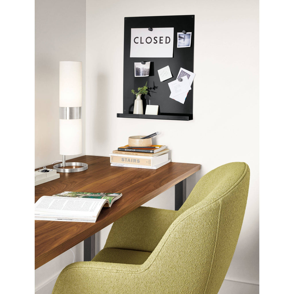 Ergonomic Rolling Office Chair in Cadet Blue Grey Performance Fabric H9269