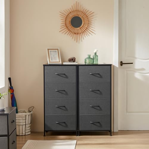 Fabric Storage Tower with 9 Drawers D364216