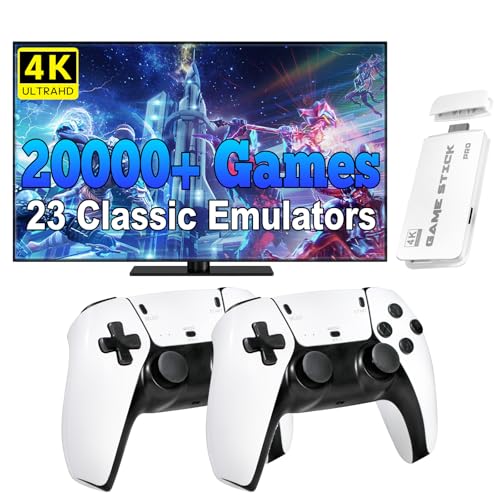 64GB Retro Game Stick with 2 Wireless Controllers Z3825
