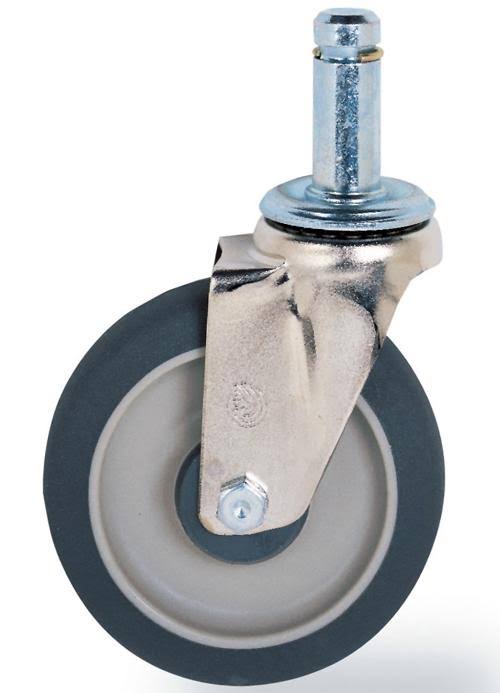 6x22 Polyurethane Swivel Stem Caster Set H259647