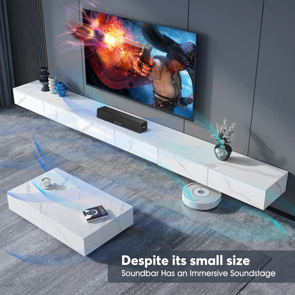 16-Inch 50W Soundbar with Bluetooth 5.0 and Subwoofer C7499
