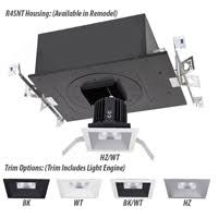 Black Shallow Regressed Trim LED Module D669