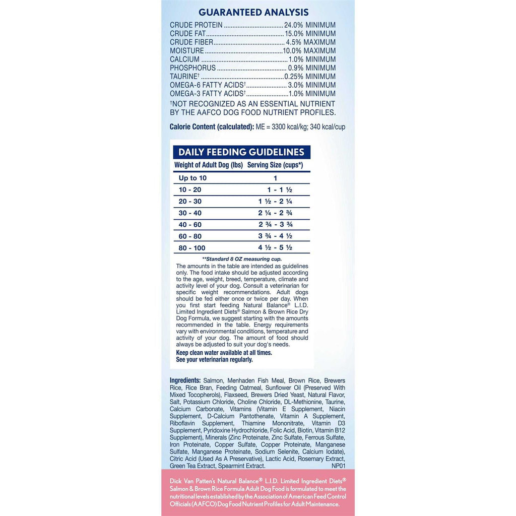 Limited Ingredient Dry Dog Food F6263