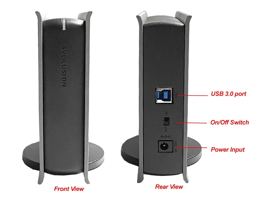 2TB USB 3.0 External Gaming Hard Drive (Grey) N719